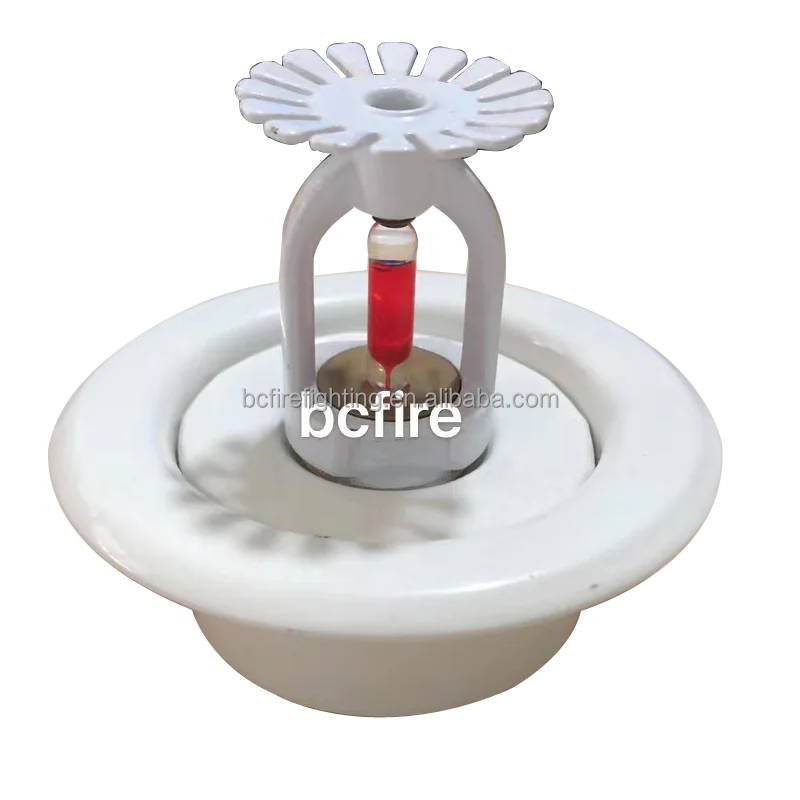 Baichuan OEM manufacturer  fire sprinkle head for firefighting protectionbrass copper white coated