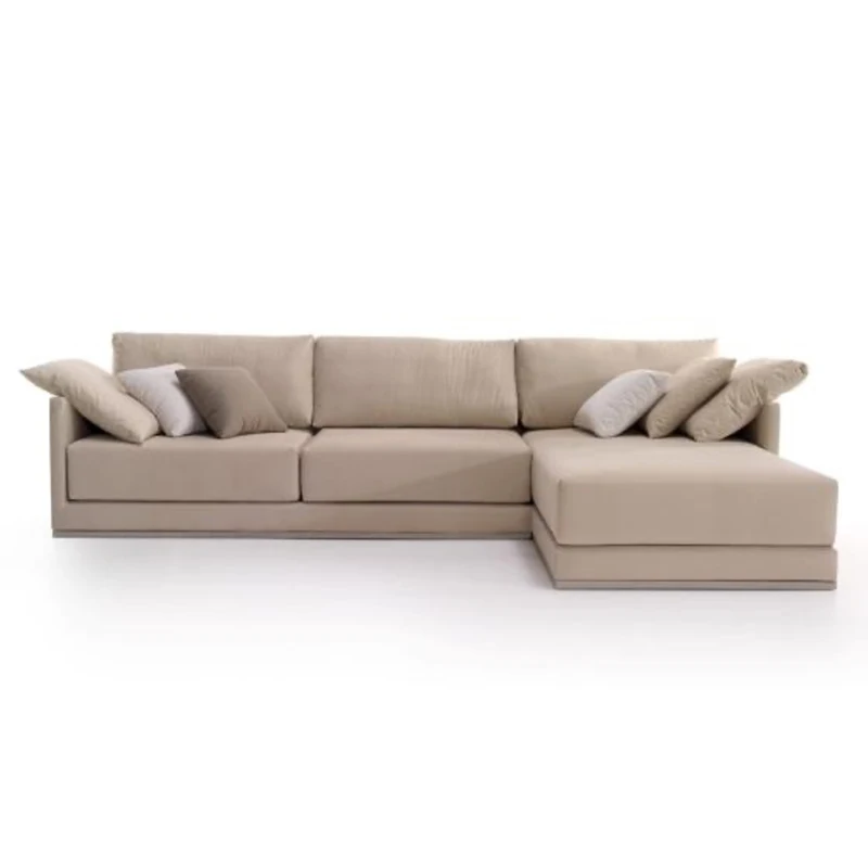 Customized L Shaped Corner Fabric luxury sofa bed furniture living room two seater cama Sofa Bed