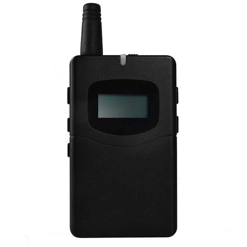 UHF 60 working hours wireless group tour guide system device radio guide Radioguide for Italy market