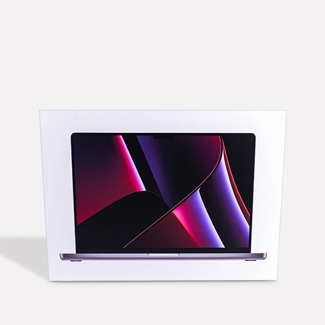 wholesale custom design white tablet computer lid and base box packaging shipping cardboard box