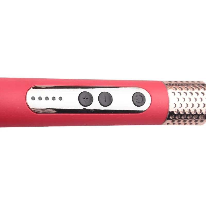 Custom Mini Negative Ion Hair Straightener Styling Comb Professional Electric Hair Straightener Brush Heated Comb