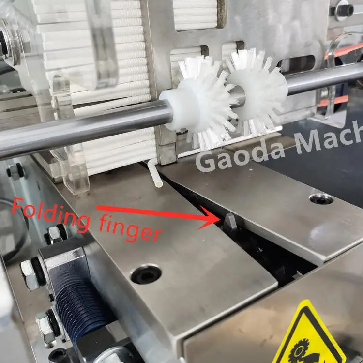 U-Shape Paper Straw Packing Machine Milk Paper Straw Wrapping Machine