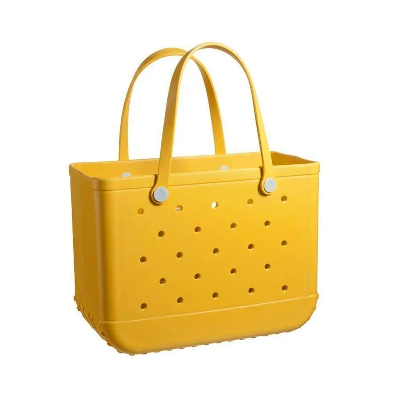 Shopify Winning Products 2024 EVA Lightweight Waterproof Large Capacity Travel Beach Tote Bag For Women Picnic Shopping