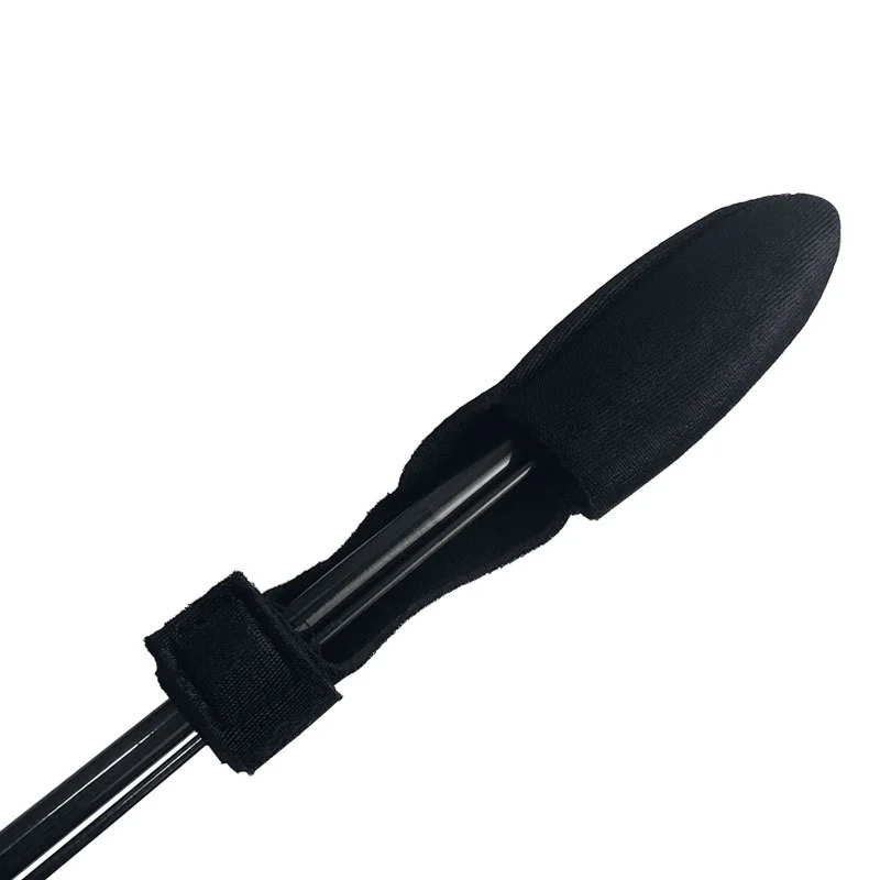 Wholesale Fishing Accessories Neoprene colourful Fishing Rod Tip Covers Set Protector Cap + Rod Strap Set