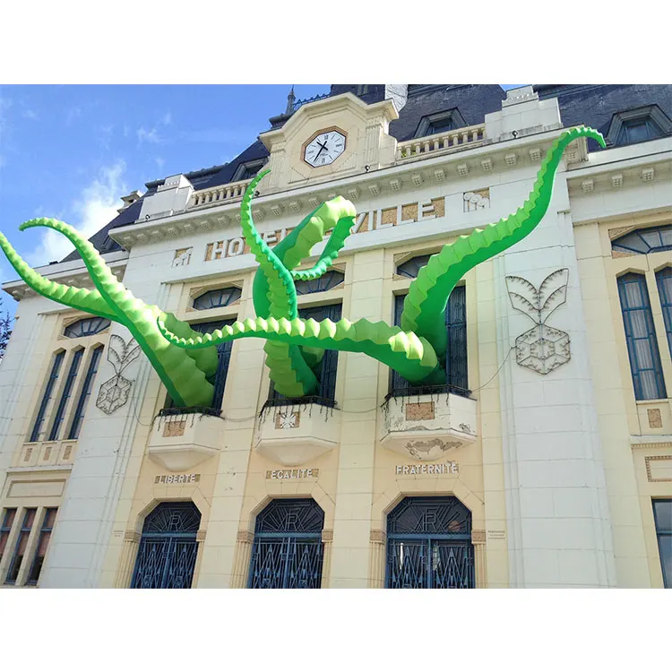 Customized Led  Inflatable Octopus Tentacle Arms Legs Model  inflatable legs octopus For Event Stage Party Decoration