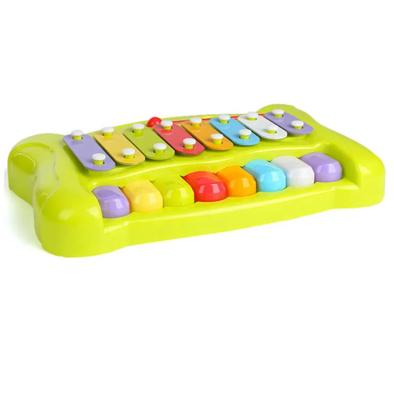 factory direct sale Cheap Plastic Kids educational music Keyboard xylophone Piano toy  baby  musical instrument toy set