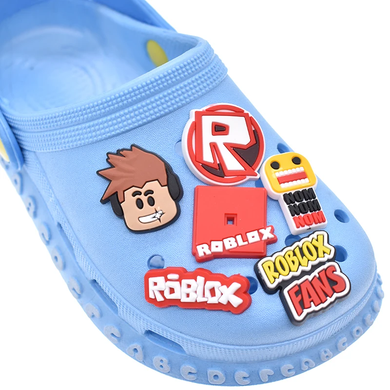 Новинка стильные резиновые подвески для обуви Roblox украшение аксессуары браслета