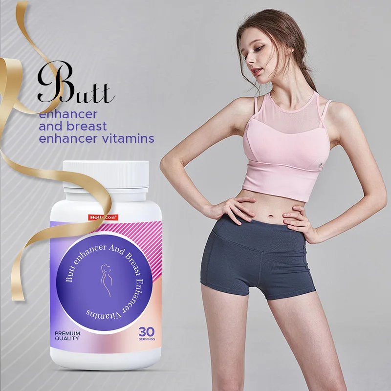 Factory Slim Waist Bigger Booty Butt Growth Breast Enhancement Pills Increase Estrogen Butt Breast Enhancer Vitamins Capsules