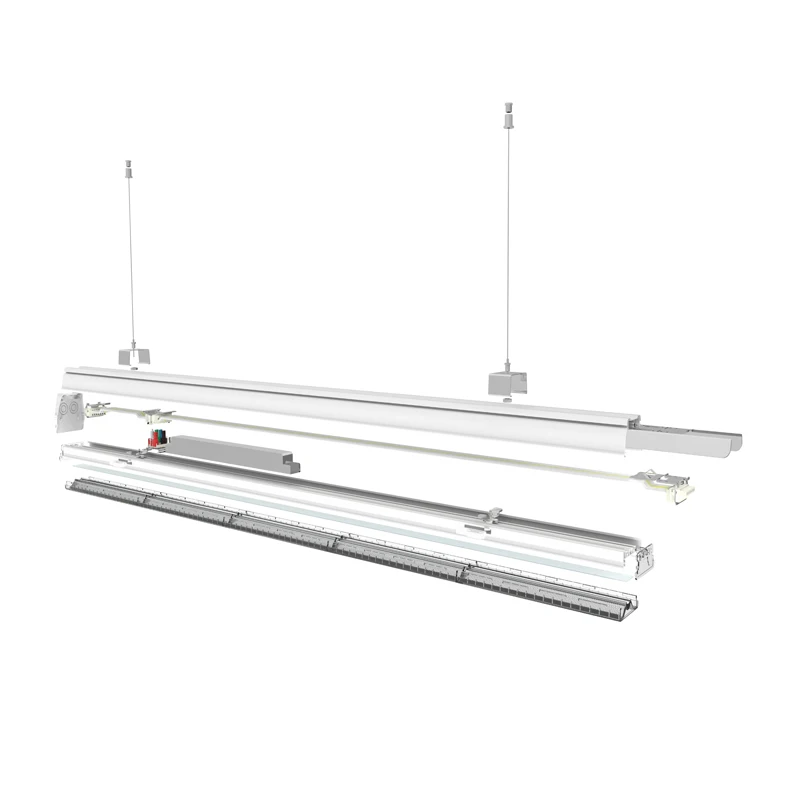 150lm/W led linear trunking light suspended linkable modular led linear light system