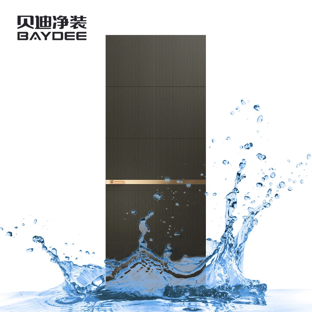 cheap price doors pvc pvc interior puertas pu foam door dubai wpc waterproof door with frame