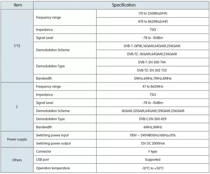 SF-710T Digital Satellite finder DVB T/C finder meter