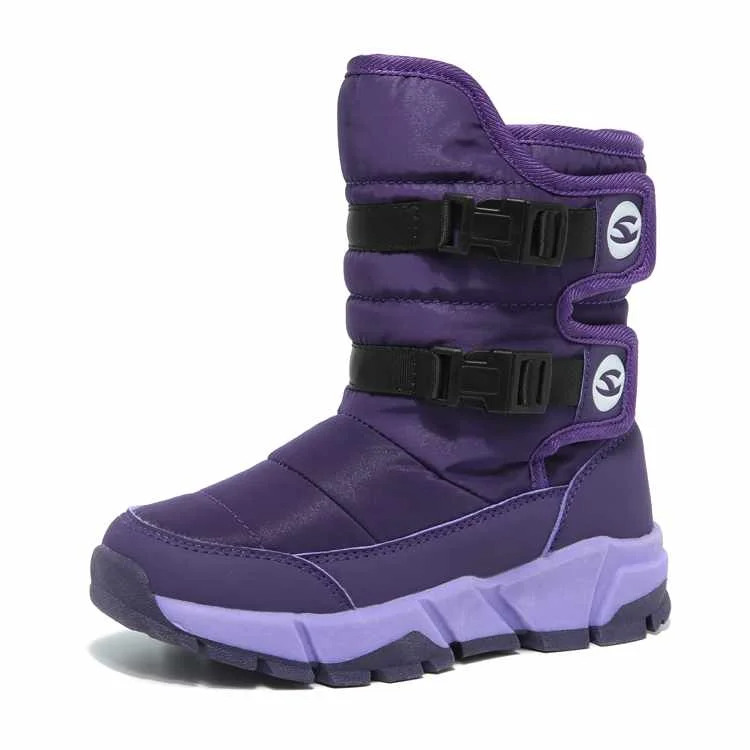 
New Style Fashion Shoes Design Warm Children Snow Boots Kids Winter Boots 