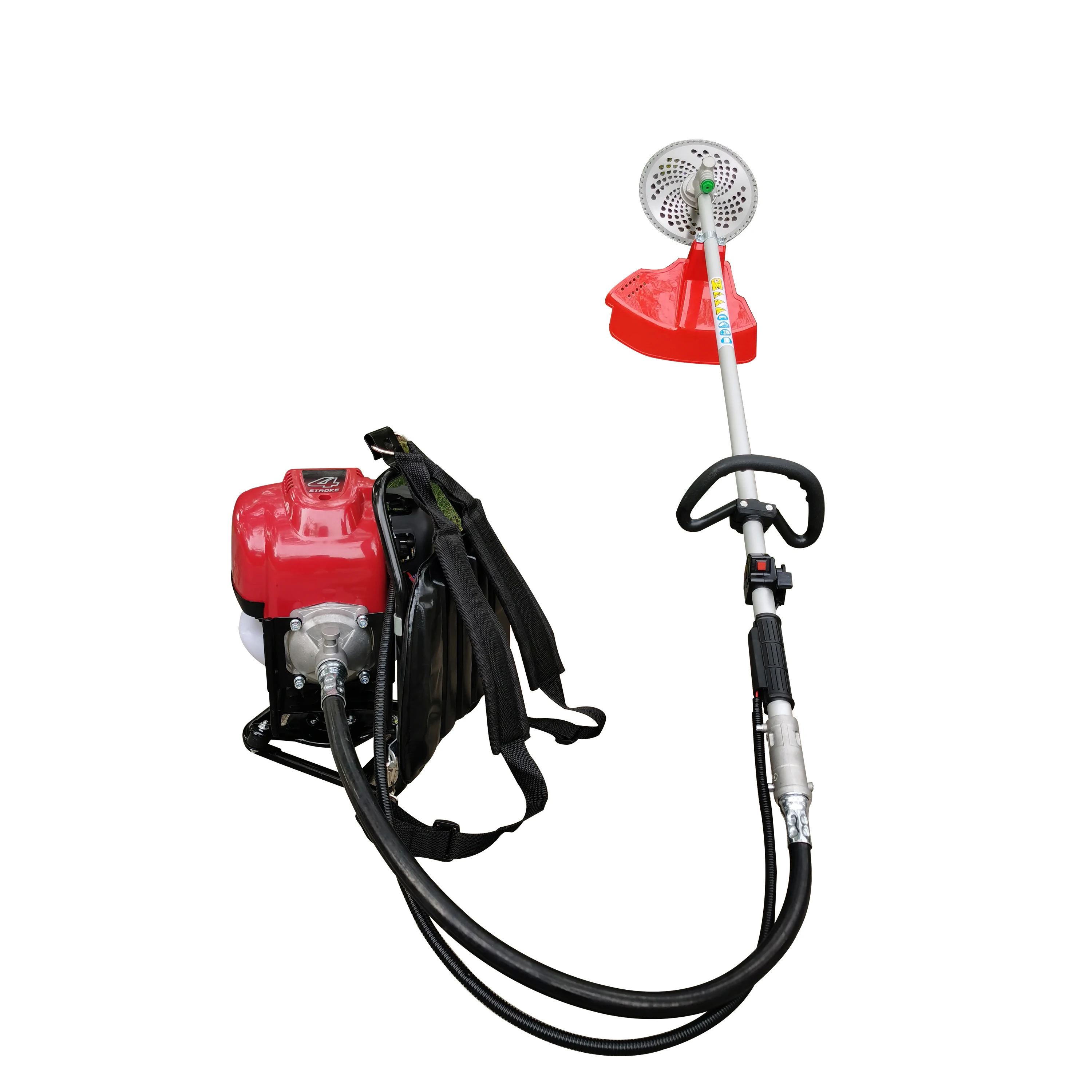 Brush cutter  4 stroke  35.8CC Gasoline backpack  GX35 Grass cutting machine  brush cutter  petrol Grass trimmer for garden use