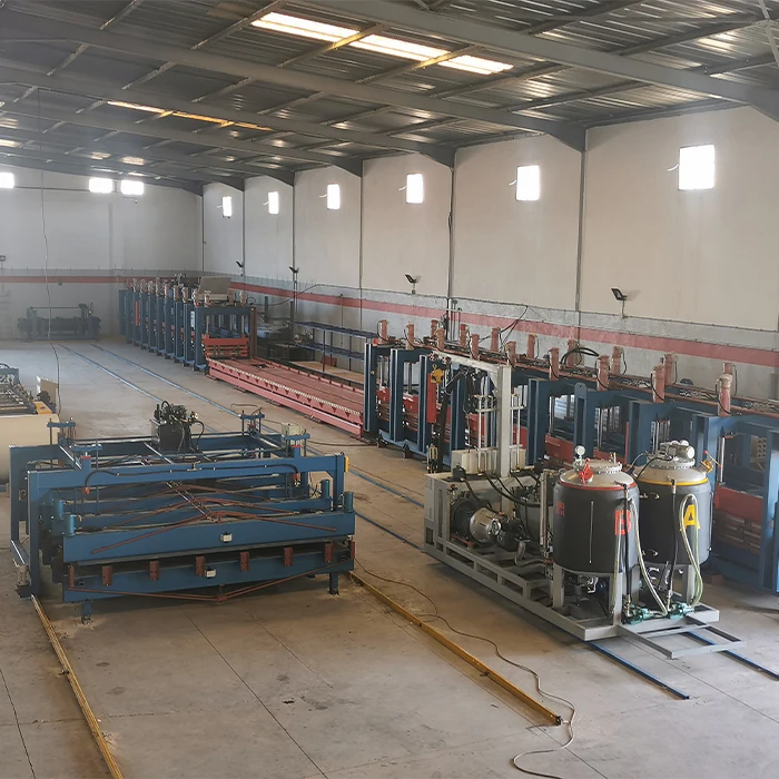 Fiber Cement Board Production Line Eps Cement Sandwich Panel Production Line