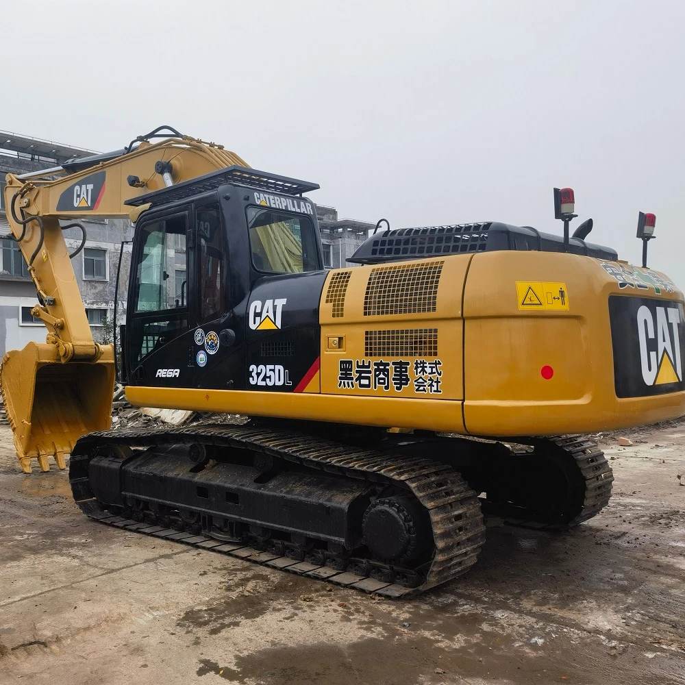 Бывший в употреблении японский бренд гусеничный экскаватор Caterpillar 325D 320d гидравлический