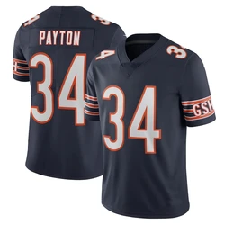 Chicago City Stitched Bear s Navy Team Uniform Men American Football Jersey  #52 Khalil #10 Trubisky 34 Payton
