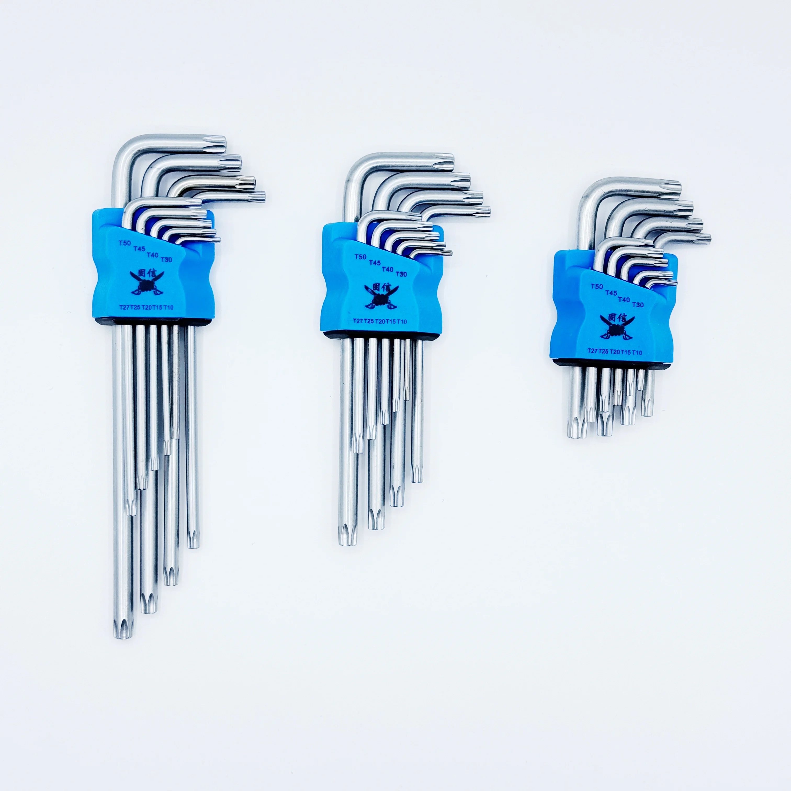 Hot Selling Allen Key Set Extra Long Arm Plastics Hex Key High Quality 9pc Hex Key Set
