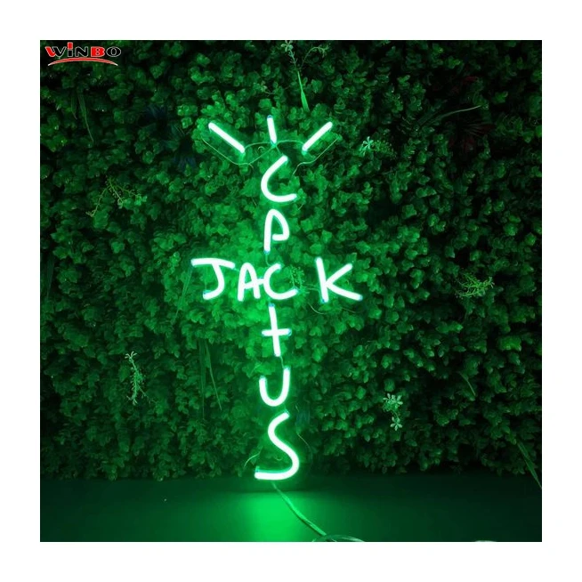 Winbo Wholesale Neon Sign Custom Wedding Party Decor No MOQ Cactus Jack Neon Sign