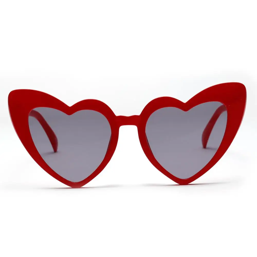 UV400 brand designer Fashion Vintage Ladies Glasses Pink Love Heart Shaped Cute Sexy Shades Women Sunglasses 2022