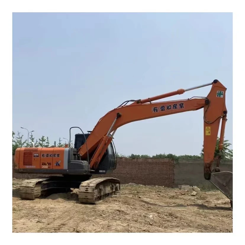 Высокопроизводительный японский экскаватор hitachi б/у, экскаватор hitachi ex200 ZX200, экскаватор hitachi