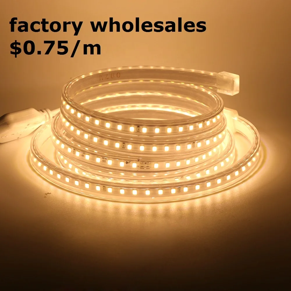 DC 12/24V input 8mm wide 120LEDs side view LED strip light smd 020 LED strip RGB available