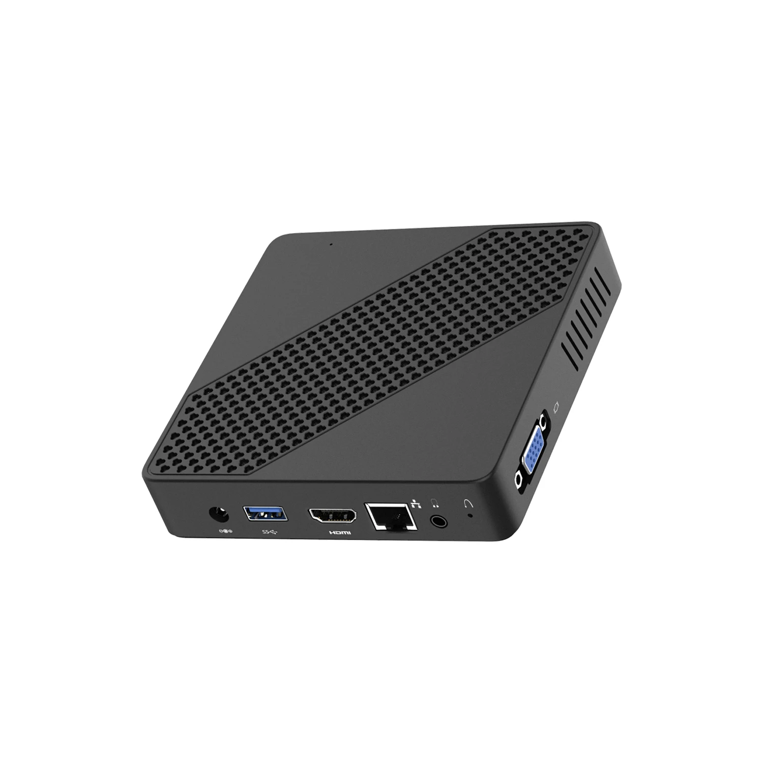 Мини-ПК MINISFORUM N40 Intel Celeron N4000 eMMC без вентилятора RTS SSD WOL RTC Пробуждение геймерский ПК мини 4K настольный