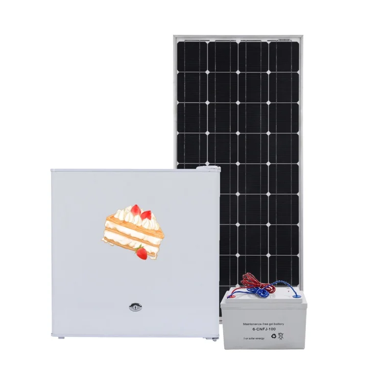 50 Liter 12 Voltage DC power single door boat & sea solar mini 2 layers refrigerator