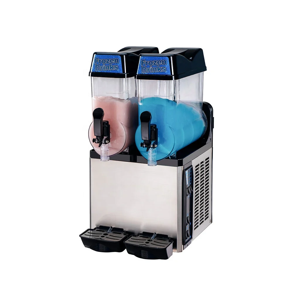 Высокое качество 2 Танк Slash Machineice Slush Machineslush Granita