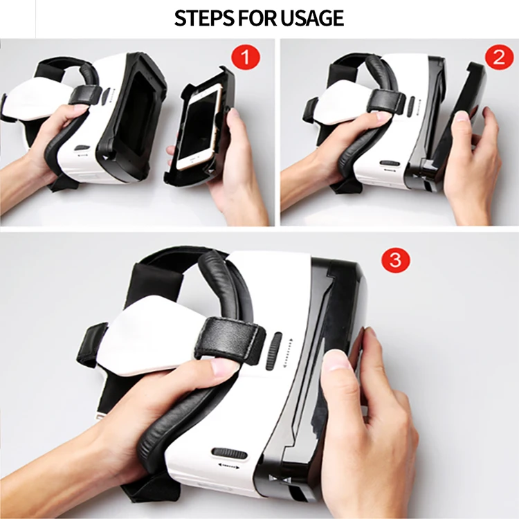  2020 OEM VR Case 5 Plus гарнитура vr 3D очки с пультом дистанционного управления 3d