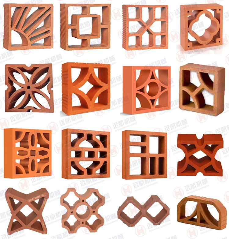 Terracotta clay mud brick maker Vacuum brick Extruder roof wall tile brick Automatic clay tile making machine