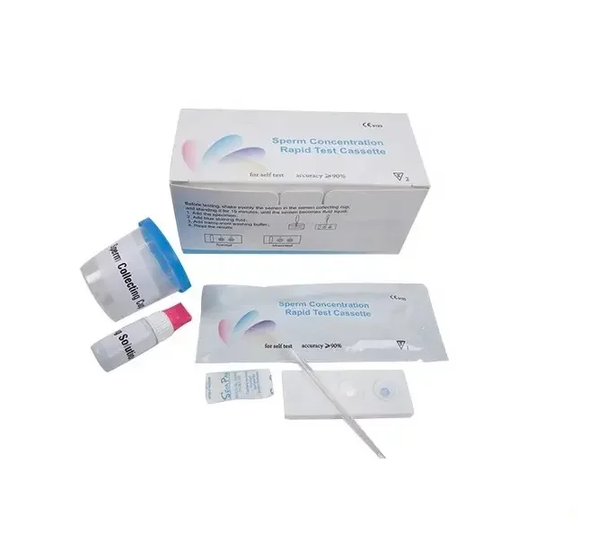 Home use  self   rapid test one Step Sperm Concentration Test Kits Sperm Male Fertility Test For Men