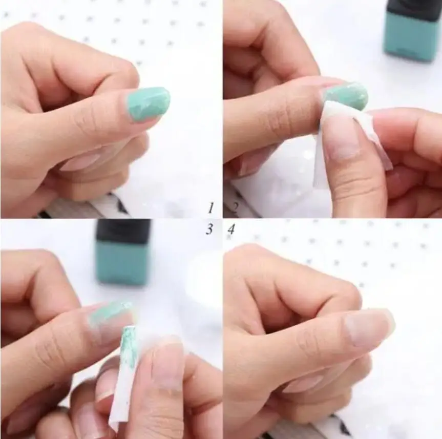 Biodegradable Nail Polish Remover Wipes Beauty Tools Products Round cotton pads Manufacturer