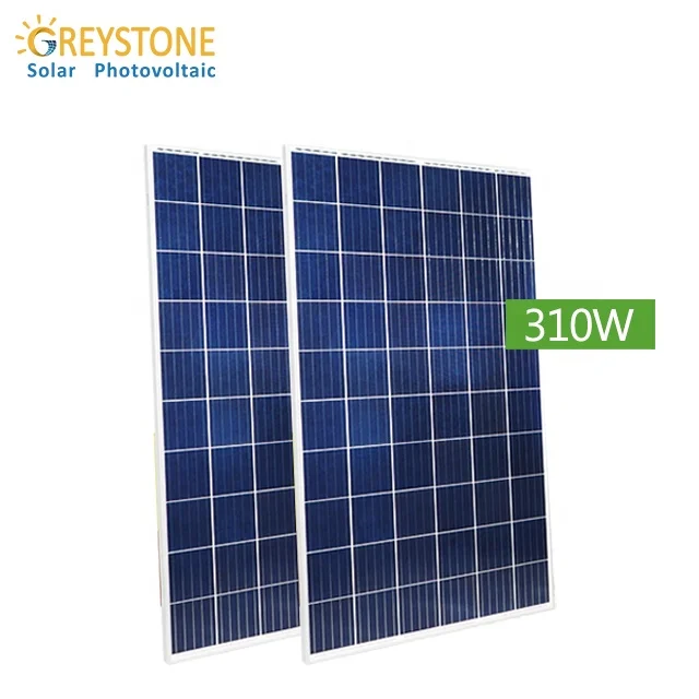 Фотогальванический высокоэффективный модуль 310 Вт поликристаллическая солнечная