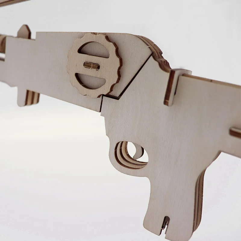 Hot Selling Unisex 3D Wooden Puzzle DIY Educational Simulation Model Building Game for Kids and Adults Aged 5 to 7 Years