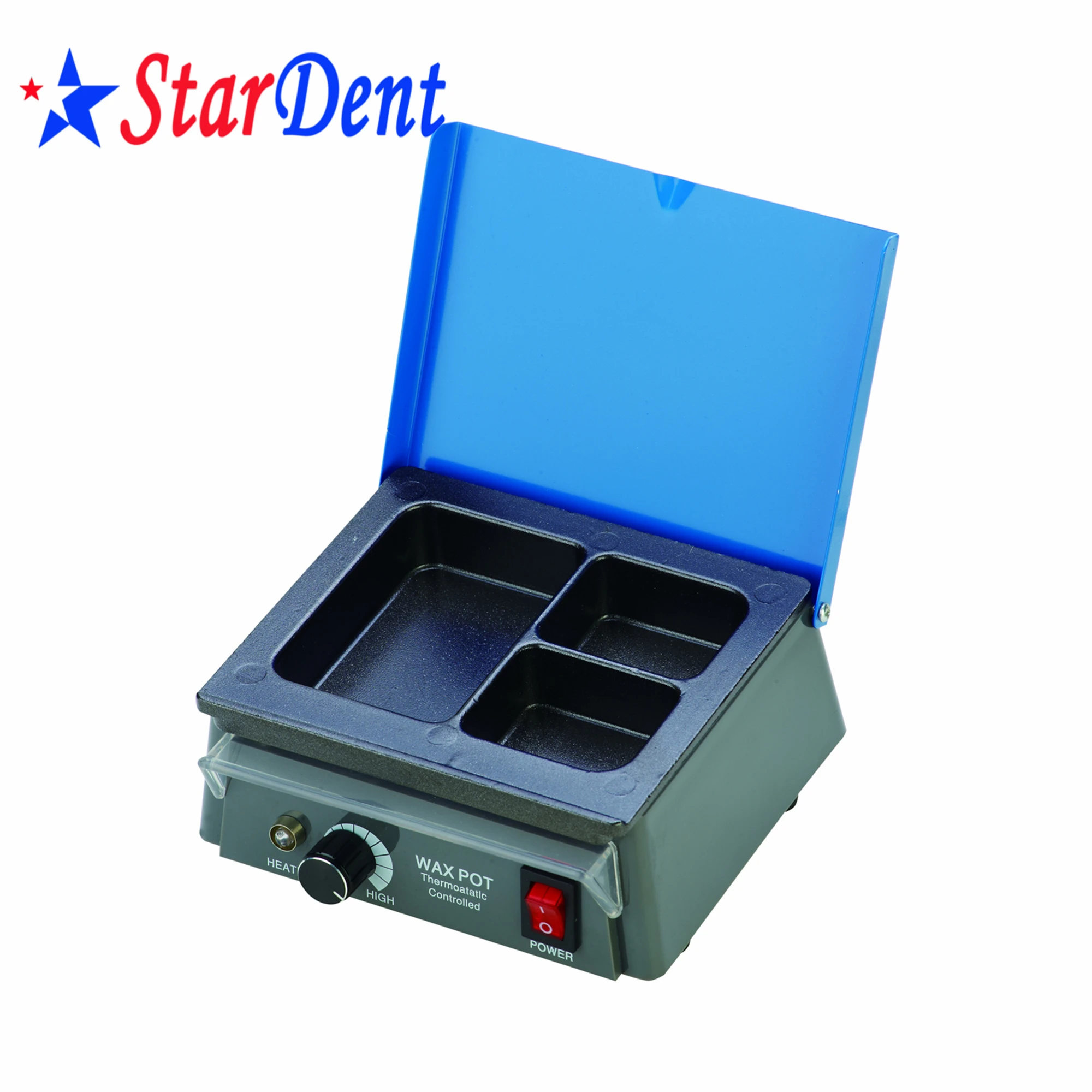 Digital Dental Lab Wax Heater Pot with Three Basins Lab Equipment