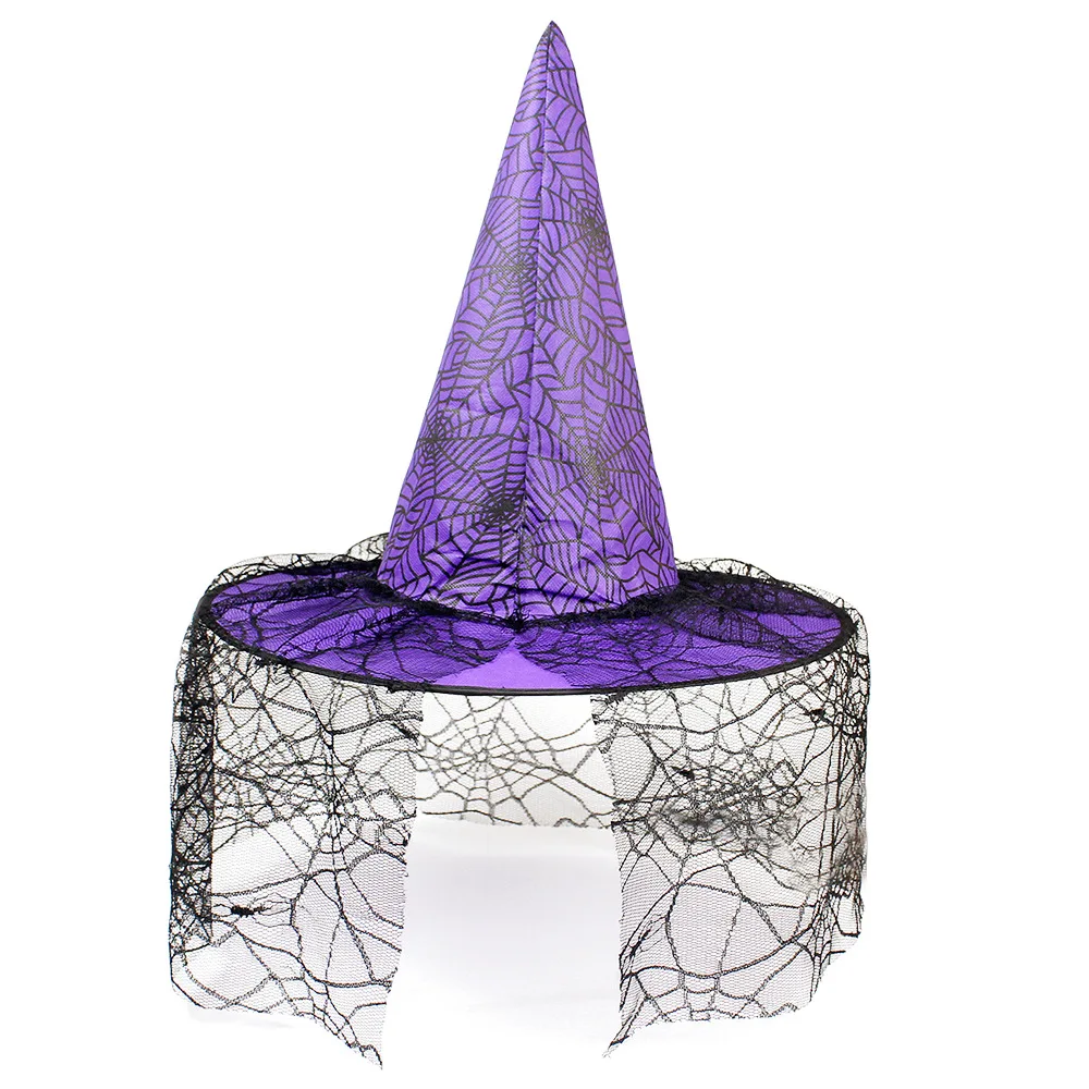 Halloween witch hat kids dress up witch hat for party costume adult cosplay witch hat for children