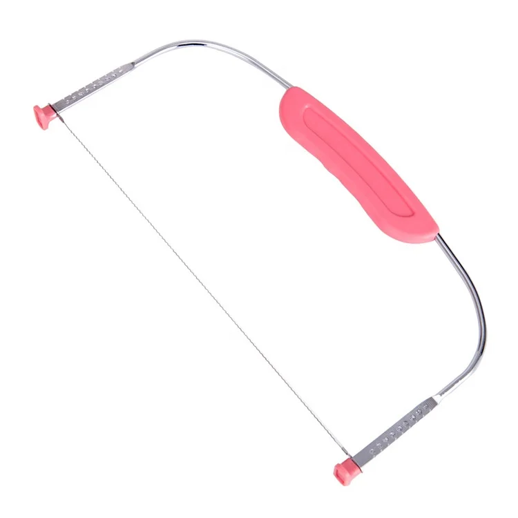 Kitchen DIY Baking Adjustable Layer Cake Slicer Cutter Divider and Leveler  with Plastic Handle