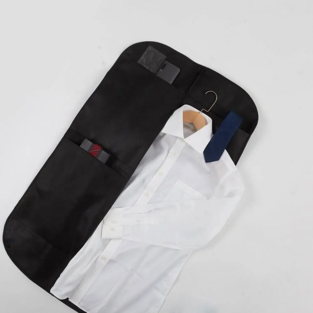 PomeloHome mens suit zip lock carry bag custom printed  eco friendly dance  bulk custom garment bags