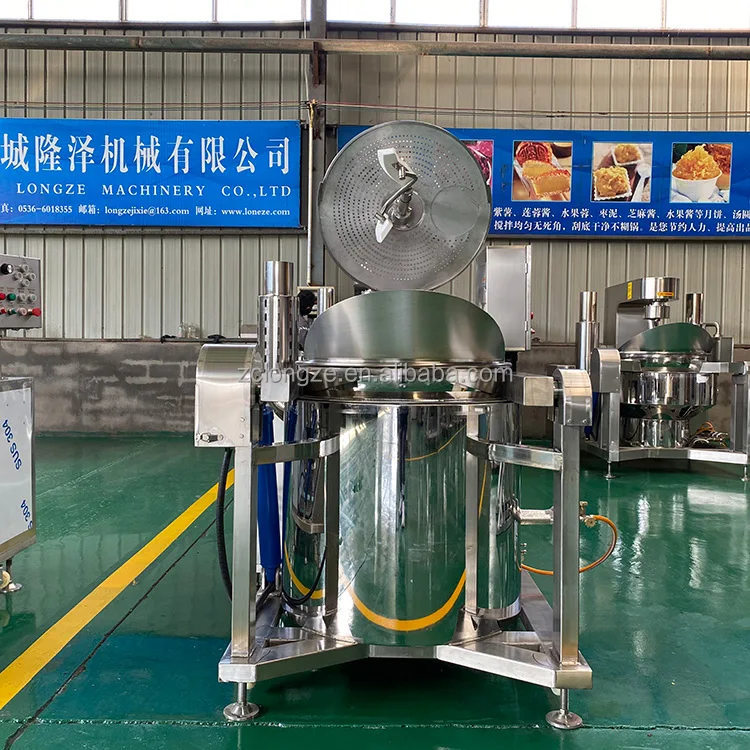 Сертификация CE, коммерческая автоматическая машина для приготовления попкорна в карамельной промышленности, 55-75 кг/ч