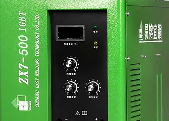 Заводская поставка IGBT DC инвертор 500 Amp MMA дуговая сварочная машина ручная ZX7-500
