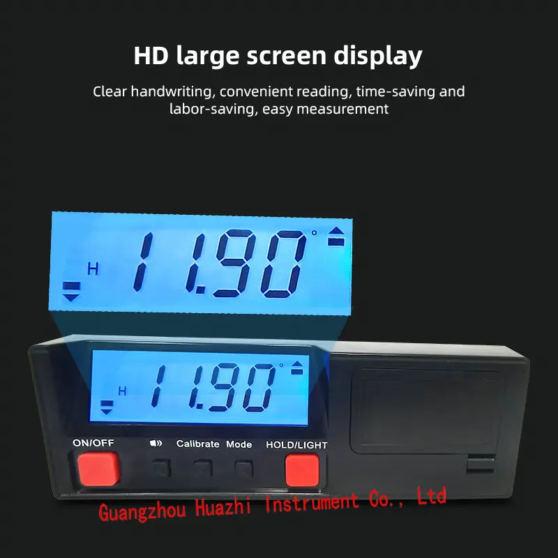 Electronic digital display inclinometer display level digital display Angle instrument level Angle box of Angle measurement