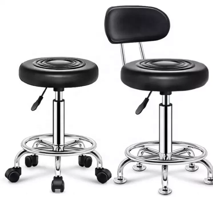 Factory Direct Sale Hospital Height Adjustable Stainless Steel Surgical Stool Doctor Chair Surgical Chair