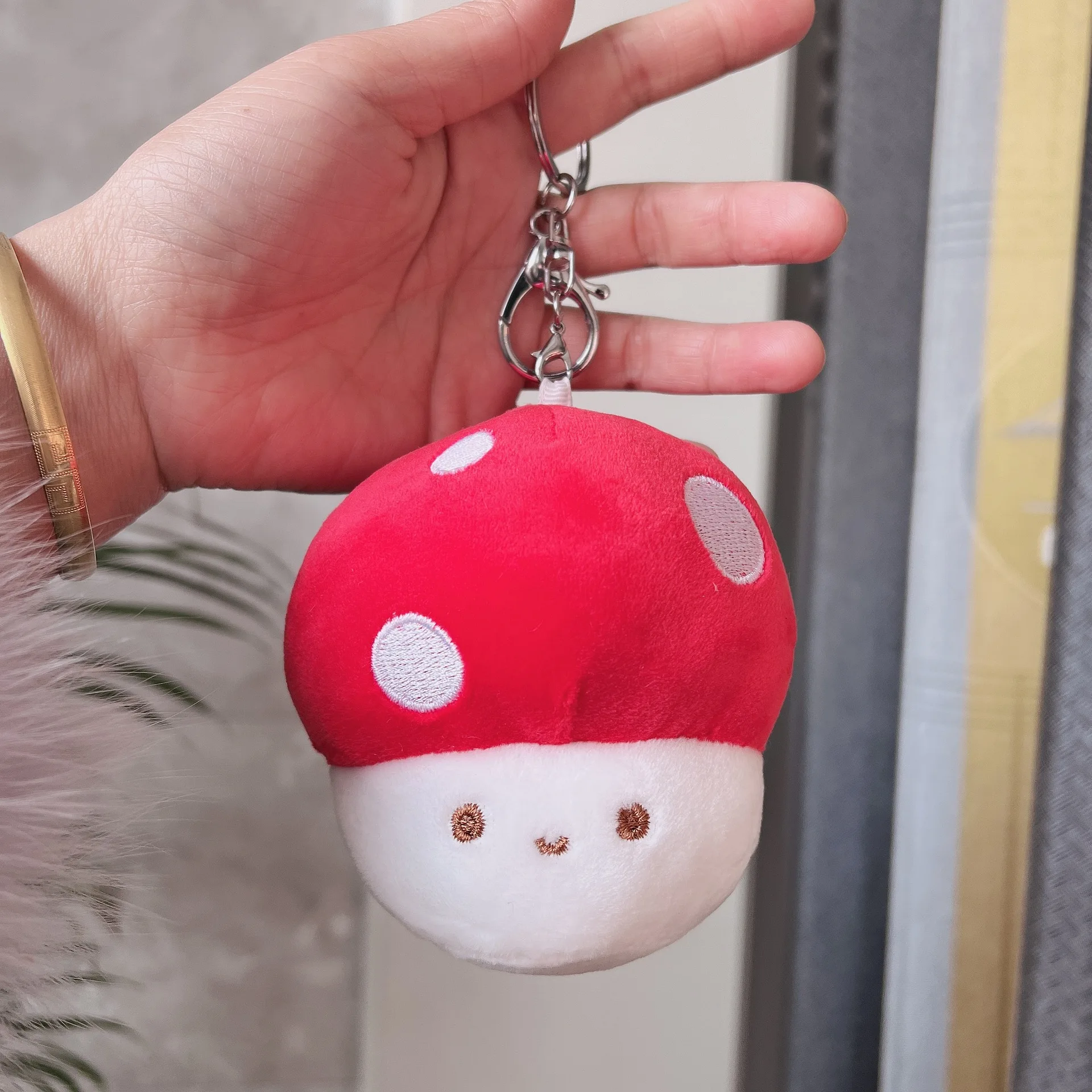 Kawaii Mushroom Plush Dolls Simulation Plant Pillow Lovely Toys for Home Decor Sleeping Cushion Stuffed Soft Dolls