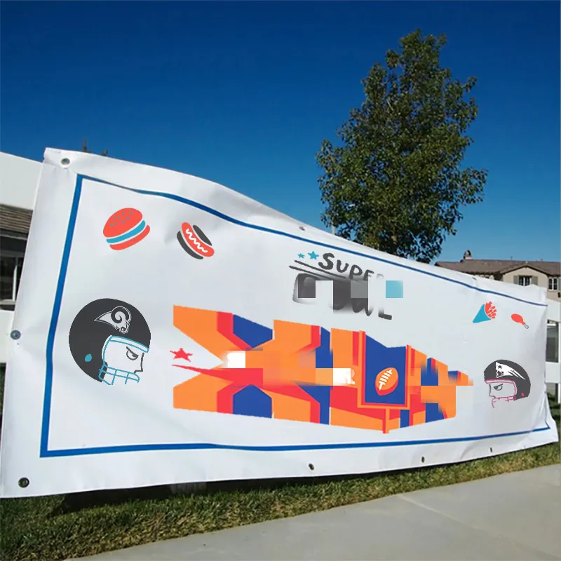Custom Outdoor Mesh Banners Advertising hanging custom banner printing promotional mesh fabric banners