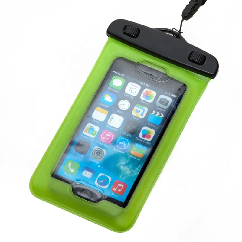 Universal Sealed Waterproof Bag Pouch Phone Cases For Devices Up to 6 inch Cellphone Smartphone Water Proof Case