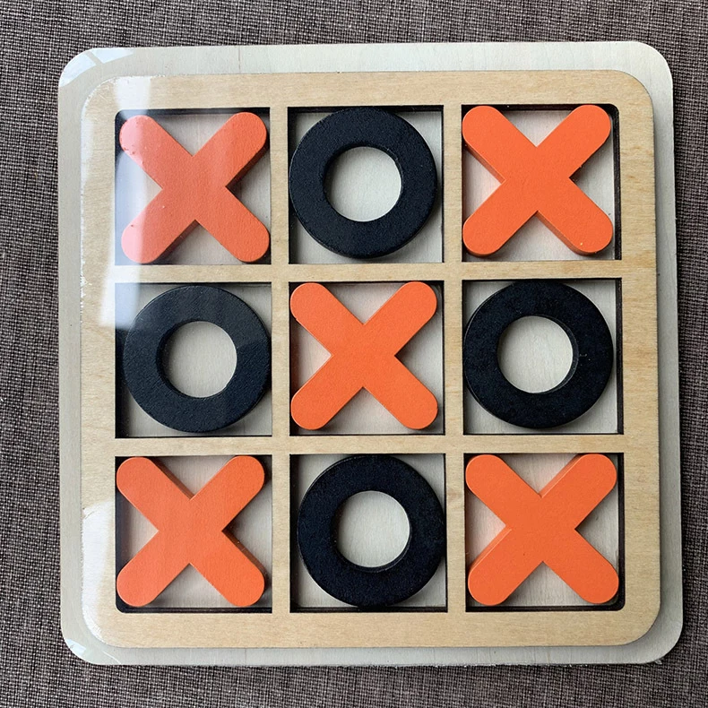 Лидер продаж на Amazon настольная игра Tic TAC Toe досуг интеллектуальная семейная забавная шахматы для родителей и детей