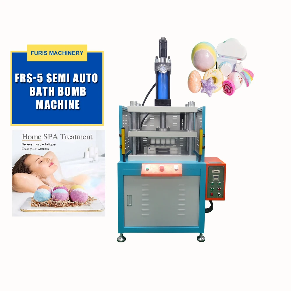Semi Auto Pneumatic Hydraulic Press Bath Bomb Molding Machine Hot Sale Customized Mold Shampoo bar Block for USA Europe Market