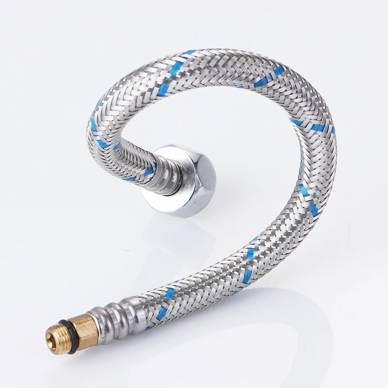 Korea Style  Flexible  Stainless Steel 304 Braided Hose For Kitchen Faucets