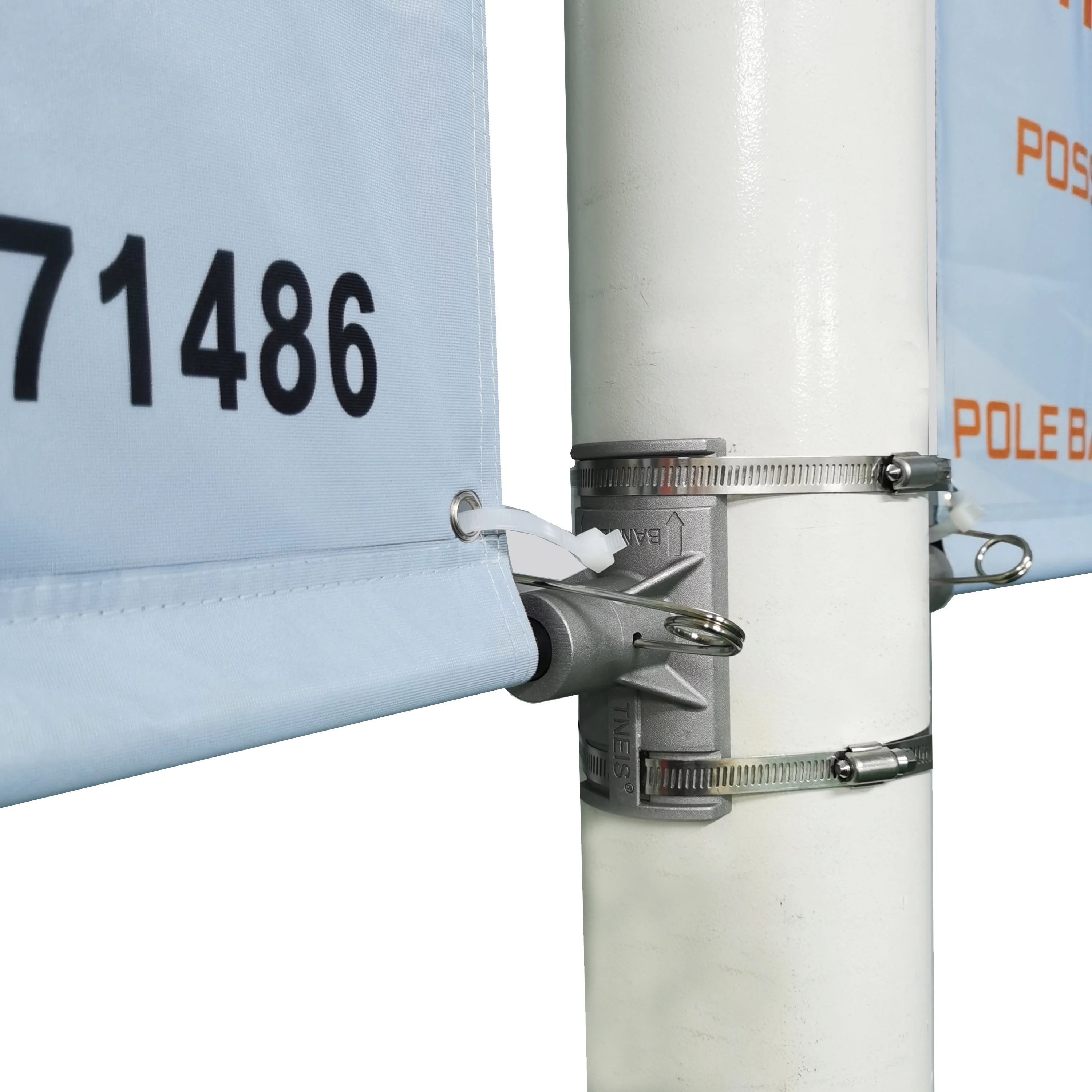 light pole lamppost/lamp post sign equipment for pole banner