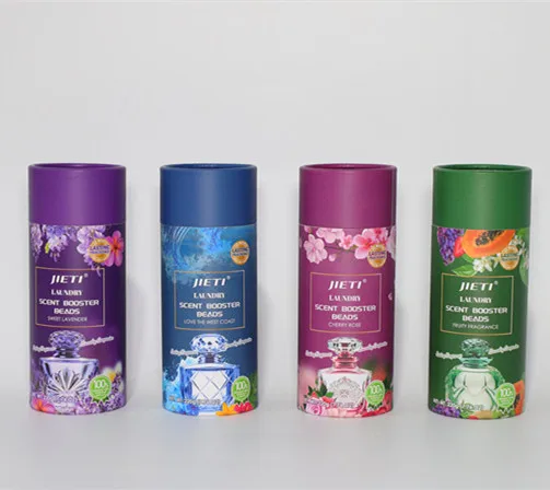 high quality fragrance beads top quality laundry booster beads apparel cleaning perfume beads 200g paper carton bottle